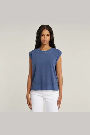 G-Star Top Back Zip Overdyed - - Mujer