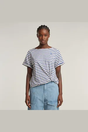 G-Star Top Striped Knot - - Mujer