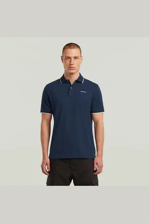 G-Star Polo Chest Logo Striped - - Hombre
