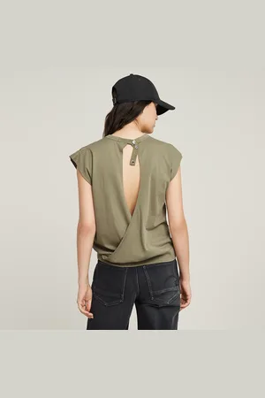 G-Star Top Open Back Loose Sleeveless - - Mujer