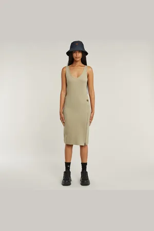 G-Star Vestido asimétrico con cremallera - - Mujer