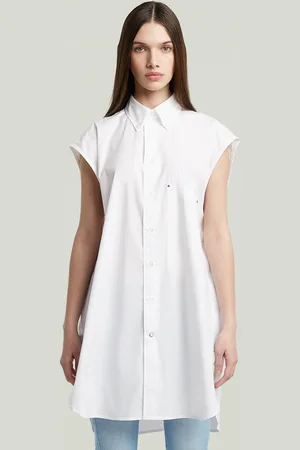 G-Star Camisa extragrande sin mangas - - Mujer