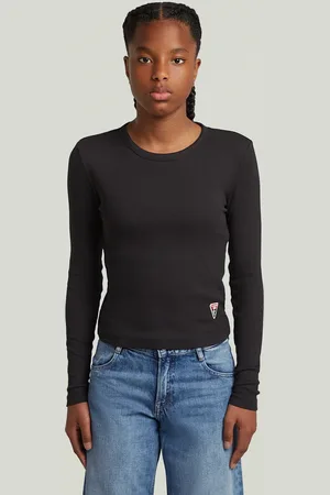 G-Star Camiseta Girls Slim Crop - - niña
