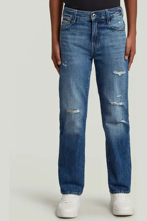 G-Star Vaqueros Victoria Straight Destroy para niña - - niña