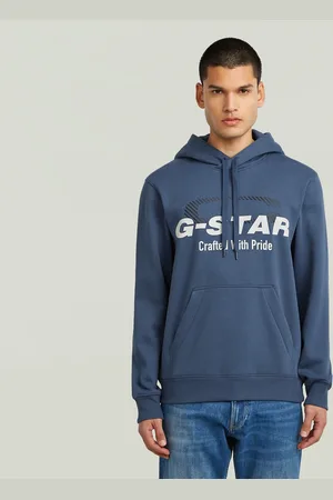 G-Star Sudadera Logo Hooded - - Hombre