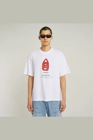 G-Star Camiseta Archive Print Boxy - - Hombre