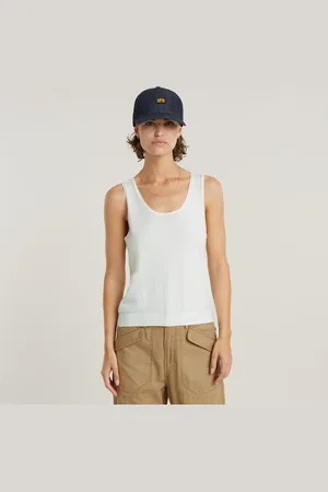 G-Star Camiseta Sin Mangas Lightweight Knitted Summer - - Mujer