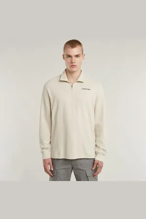 G-Star Camiseta Checquard Tweeter Half Zip - - Hombre
