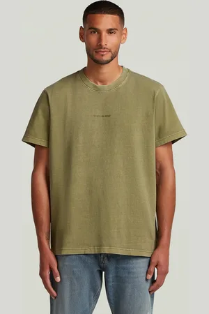 G-Star Camiseta Overdyed Center Chest - - Hombre