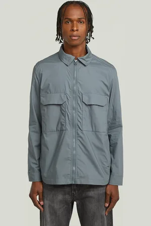 G-Star Sobrecamisa acolchada regular con cremallera - - Hombre