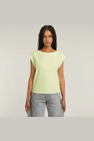 G-Star Top Mini G-Script Logo T-Shirt - - Mujer