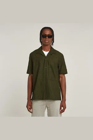 G-Star Camisa Workwear Resort Regular - - Hombre