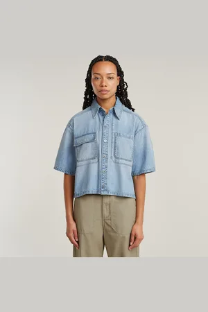 G-Star Aberturas laterales de la camisa Remix - - Mujer