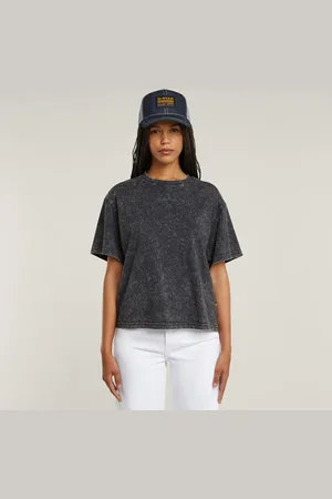 G-Star Camiseta Washed G-Script - - Mujer