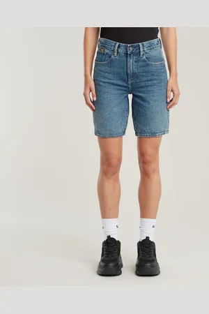 G-Star Pantalón corto Viktoria Bermuda talle alto - - Mujer