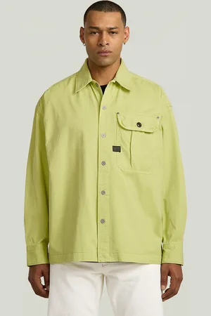 G-Star Camisa plisada Boxy manga larga - - Hombre