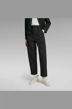 G-Star Chinos Pleated High Waist - - Mujer
