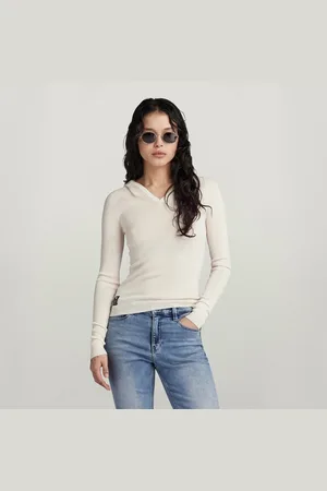 G-Star Jersey Hooded Slim Knitted - - Mujer
