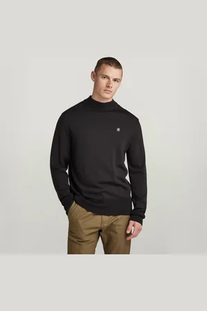 G-Star Jersey Premium Core Mock Knit - - Hombre