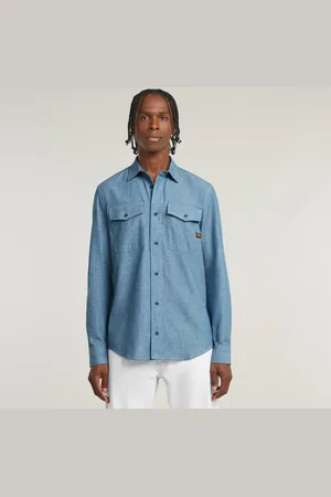 G-Star Camisa Marine Slim - - Hombre