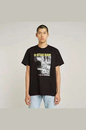 G-Star Camiseta Stairs Graphic Loose - - Hombre