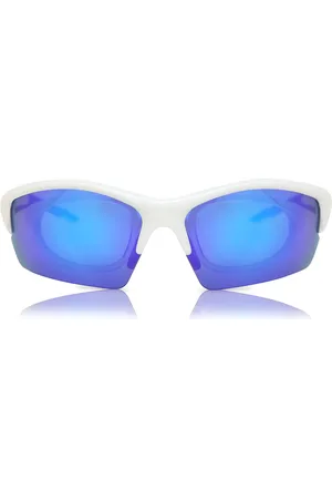 Salice 838 RW BIANCO/RW BLU Gafas de Sol para Hombre Blancas