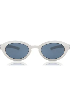 Ic! Berlin Neon Chome Gafas de Sol para Hombre Grises