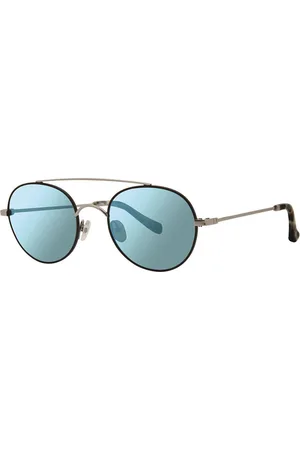 Kensie Inside Out Plateadas Gafas de Sol para Hombre Negras