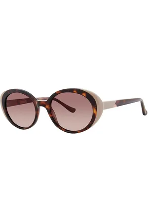 Kensie Oval It Dark Carey Gafas de Sol para Hombre Careyshell