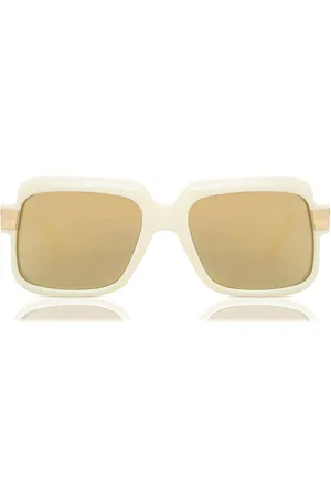 Cazal 607/3 007 Gafas de Sol para Hombre Blancas