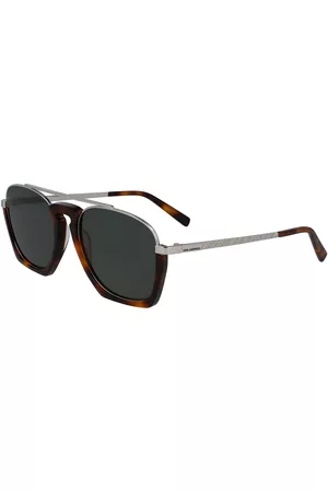 Karl Lagerfeld KL274S 510 Gafas de Sol para Hombre Plateadas