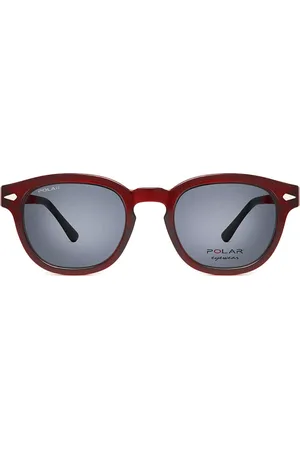 Polar 448 Clip-On ized 22 Gafas de Sol para Hombre Rojas
