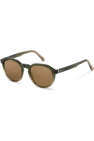 Rodenstock R3318 B Gafas de Sol para Hombre Verdes