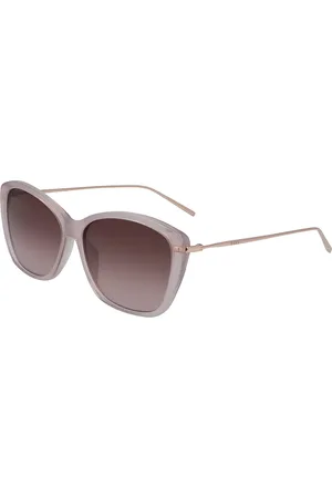DKNY DK702S 608 Gafas de Sol para Mujer Marrones