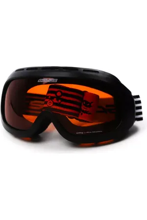 Salice 983 AO Para Niños NERO/ARANCIO Gafas de Sol Para Niños Negras