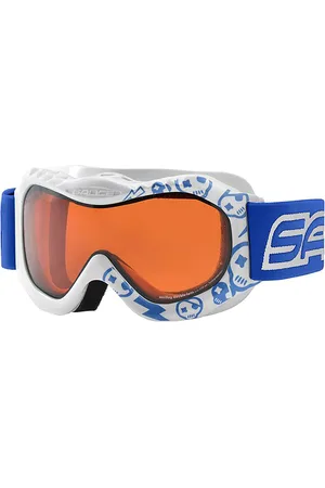 Salice 601 DAD Para Niños BIANCO-BLU/ARANCIO Gafas de Sol Para Niños Blancas