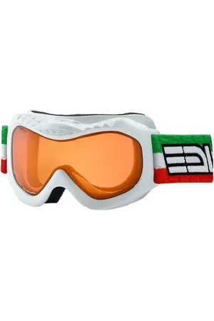 Salice 601 DA Para Niños BIANCO ITA/ARANCIO Gafas de Sol Para Niños Blancas