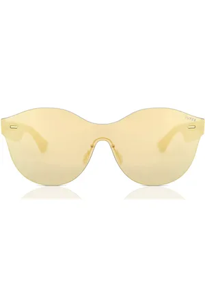 Retrosuperfuture TUTTOLENTE JLO Gafas de Sol para Hombre Amarillas