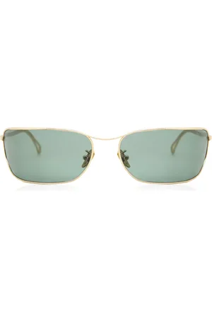 Retrosuperfuture ZEBEDIA 5BA Gafas de Sol para Hombre Dorados