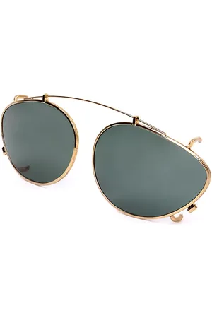 Retrosuperfuture NUMERO 10 Clip-on Only DH5 Gafas de Sol para Hombre Dorados
