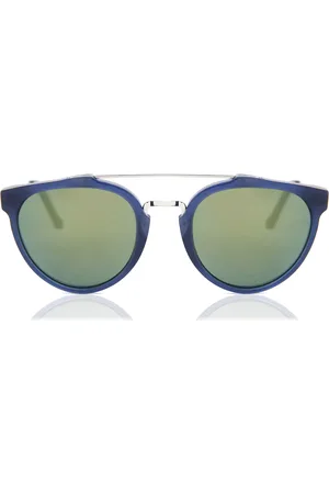 Retrosuperfuture GIAGUARO 1GL Gafas de Sol para Hombre Azules