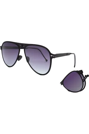 ROAV 8101 Atlas Folding Negras Polarized 13.41 Gafas de Sol para Hombre Negras