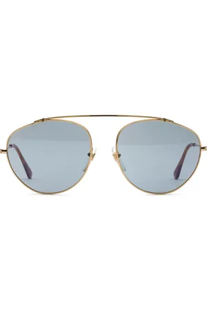Retrosuperfuture LEON 541 Gafas de Sol para Hombre Dorados