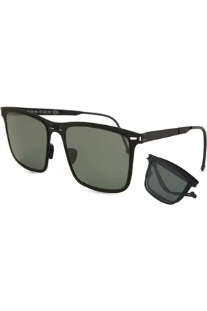 ROAV 8203 Echo Folding Negras Polarized 13.11 Gafas de Sol para Hombre Negras