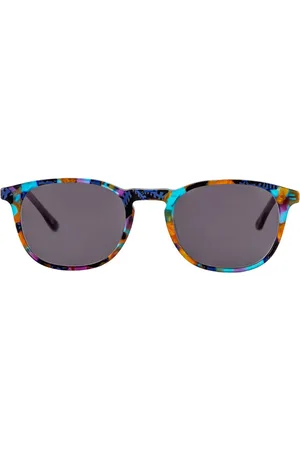 BON CHARGE Elsa Grises Azules-Light Block Carey Gafas de Sol Para Niños Careyshell