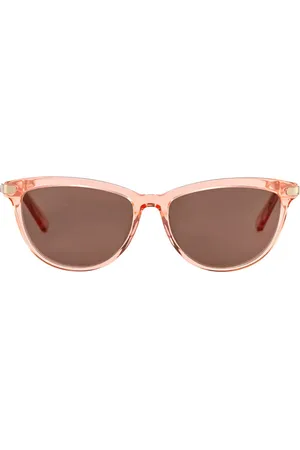 BON CHARGE Melissa Azules-Light Block Rosas Gafas de Sol para Hombre Rosas