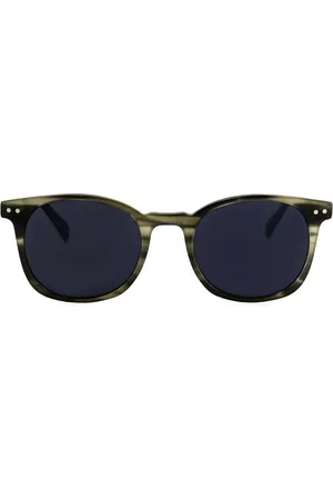 BON CHARGE Arrow Grises Azules-Light Block Marrones Gafas de Sol para Hombre Marrones