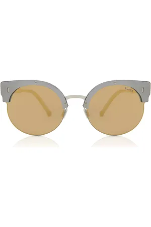 Retrosuperfuture ERA T7V Gafas de Sol para Hombre Plateadas