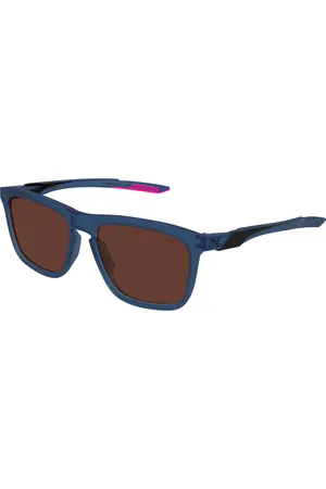 PUMA PU0376S 002 Gafas de Sol para Hombre Azules