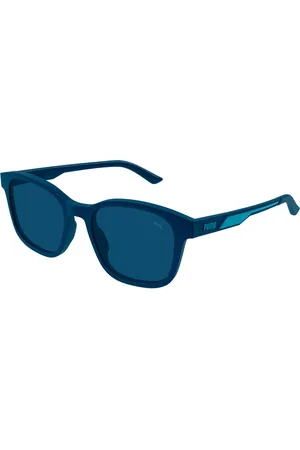 PUMA PU0385S 002 Gafas de Sol para Hombre Azules